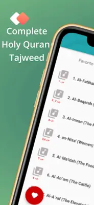 Al Menshawi Quran Tajweed Mp3 android App screenshot 7